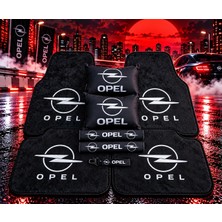 Şimika Opel Dört Parca Paspas ve Yastik Kemer,anahtarlik Dekor