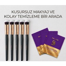 Nascita Oval Yapılı Kapatıcı Fırça (KOD:136) (5 Li Set)