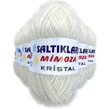 Milas Toptan mt 5 Adet Mimoza Kristal Işıltılı Şal Patik Yelek Ipi 64