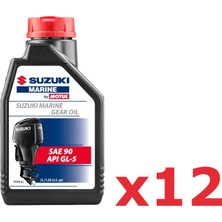 Akamarin Motul Suzuki Marine Gear 90 Tekne Kuyruk Yağı 1 L 12 Adet