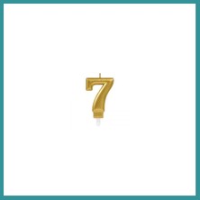Bt Teknik 7 Rakam Mum Gold Renk Bez