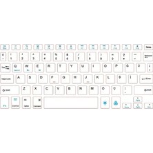 Milas Toptan 10 KYB71 Kablosuz Türkçe Q Klavye Mouse Set - Lila