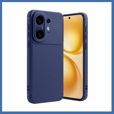 Evçem Vivo X200 Fe Uyumlu Auto Focus Karbon Kapak - Lacivert Evcem