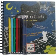 Milas Toptan 10 Şehrin Kedileri - Funny Mat Mini Set (Aktivite Seti)