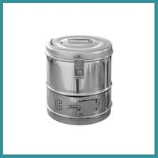 Bt Teknik Paslanmaz Trommel 19 x 19 cm Bez