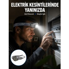 Hace Bazaar Ayarlanabilir Baş Bantlı LED Kafa Lambası Çok Amaçlı Aydınlatma Çözümü
