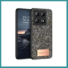 Bt Teknik Onegif Mi 14T Pro Uyumlu Bright Simli Kapak - Gümüş Bez