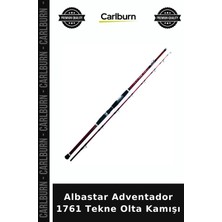 Carlburn Özel Seri Albastar Adventador 1761 Tekne Olta Kamışı Deniz Oltası Su Ürünleri Balıkçılık