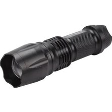Hace Bazaar Gold Orion Km-84 Tasarruflu Şarjlı Zoomlu Metal El Feneri Kemer Klipsli