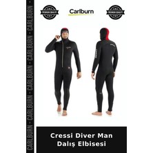 Carlburn Premium Cressi Diver Man Dalış Elbisesi Yetiiskin Yüzücü