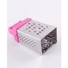 Milas Toptan 10 3 Fonksiyonlu Mıknatıslı Mini Sarımsak Peynir Rendesi 8 cm 1 Adet ROYALEKS-ALK-141