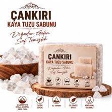 Luna Çeyiz Hediyelik Çankırı Kaya Tuzu Sabunu – Doğal Mineral Tuz Sabunu | Cilt Temizleme Sabunu