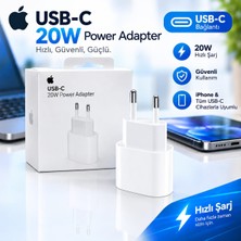 Eb Teknoloji 20W Usb-C Hızlı Şarj Adaptörü iPhone 8  x 11 12 13 14 Pro Max Uyumlu