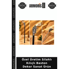 Armoris Özel Üretim Silahlı Kılıçlı Baston Dekor Sanat Ürün