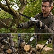 Milas Toptan Ergonomik Katlanabilir 53 cm Bahçe ve Kamp Testeresi