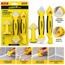 Milas Toptan mt 3pcs Silikon - Mala - Derz Kazıyıcı Set