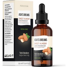 Asia's Dreams Tatlı Badem Soğuk Sıkım Yağ 50ML