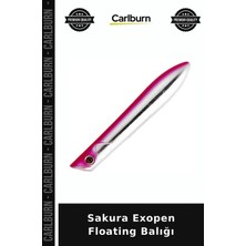 Carlburn Özel Seri Sakura Exopen Floating Balığı Su Üstü Av Spin Avcılığı Maket Balık
