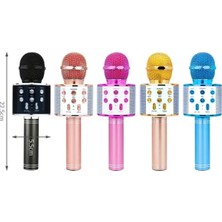 Milas Toptan mt Kablosuz Hoparlörlü Bluetooth Karaoke Mikrofonu