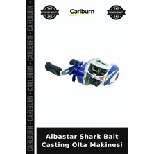 Carlburn Delux Serisi Albastar Shark Bait Casting Olta Makinesi Aktivite Savurma