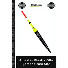 Carlburn Delux Serisi Albastar Plastik Olta Şamandırası 507 Yem Yüzdürme Avcılık Şamandıralı