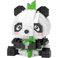 Milas Toptan Eğlenceli Panda 170 Parça Block Oyuncak Seti