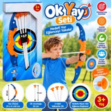 Milas Toptan Okçuluk Seti Ile Eğlenceli Ok Yay Seti 1 Adet