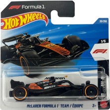 Happy Trend Wheels Mclaren Formula 1 Team – Formula 1/5 – JJH95 – Short Card – F1 Racing Car – Mattel 2026 – 1:64