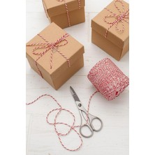 Happy Trend Paket Ipi, Kırmızı-Beyaz 100 Metre