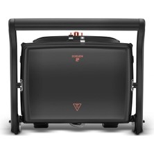 Happy Trend Gastro Grill Glass Premium Tost Makinesi Black Copper 2400 W Ürün Gücü: 2400 W Ölçü: 19X24X3,5 cm Özellik Cam Üst Yüzeye Sahiptir. Plaka Yüzeyi Yanmaz Yapışmaz Kaplamalıdır. Plakalar Çıkarılabilirdir.