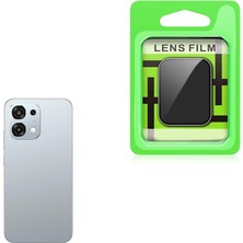 Happy Trend Oppo A6 Pro ile Uyumlu Kamera Lens Koruyucu Cam Siyah