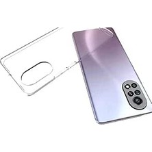 Happy Trend Huawei Nova 9 ile Uyumlu Kılıfı Şeffaf Esnek Yumuşak Ince Silikon Kapak Süper Renksiz