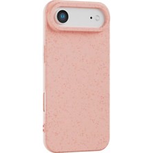 Happy Trend iPhone Air Uyumlu Kılıf Kamera Çerçeveli Darbe ve Çizilmelere Dayanıklı Ince Slim Dokulu Telefon Kılıfı (Pembe)