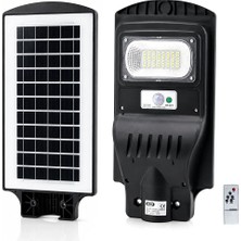 Milas Toptan mt 100W - 6500K Solar - Güneş Enerjili Sokak Lambası - Armatür Sensörlü Bahçe-Balkon-Sokak ARS-348964