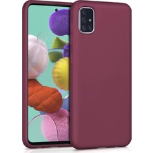 Happy Trend Samsung Galaxy A71 Için Kılıf Mor [galaxy A71 ile Uyumlu Kılıf - Mor]
