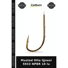 Carlburn Özel Üretim Mustad Olta Iğnesi 5933 Npbr 10 Lu Tatlı Su Av Hobi Ürünleri Avcılık