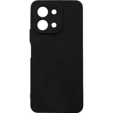 Happy Trend Vivo Y28 ile Uyumlu Kılıf Silikon Mat Pastel Renkli Yumuşak Parmak Izi Bırakmayan Ince Kapak Biy Siyah