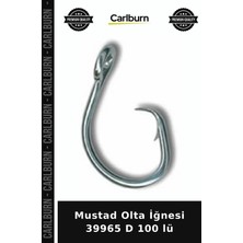 Carlburn Delux Serisi Mustad Olta Iğnesi 39965 D 100 Lü Kanca Hobi Kamp