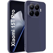 Happy Trend Samsung Galaxy A15 Uyumlu Kılıf – Kamera Korumalı Klasik Mat Renkli Yumuşak Esnek Silikon Kapak (Lacivert, Samsung Galaxy A15)