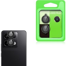 Happy Trend Xiaomi Redmi Note 13 Pro 5g ile Uyumlu Kamera Lens Koruyucu Cam Siyah