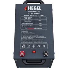 Hegel LFF-12314H 12.8V 314AH Lifepo4 Lityum Akü