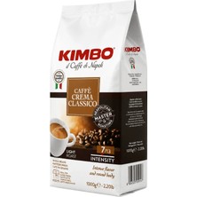 Kimbo Caffe Crema Classico Çekirdek Kahve (1 kg)