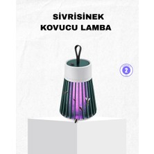 Meks Şarjlı Mor Işıklı Sivrisinek Öldürücü Lamba – Sessiz ve Kimyasal Içermez - Bayi Depom