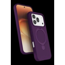 Meks Huawei Honor 600 Pro Regal Magsafe Standlı Kapak - Derin Mor