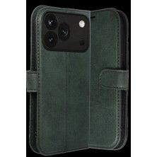 Meks Huawei Honor 600 Pro Trend S Plus Kapaklı Kılıf - Yeşil