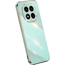 Meks Xiaomi Redmi Note 14 Pro 5g Kılıf Volet Silikon - Açık Yeşil