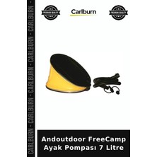 Carlburn Özel Seri Andoutdoor Freecamp Ayak Pompası 7 Litre Piknik Yaz Doğa