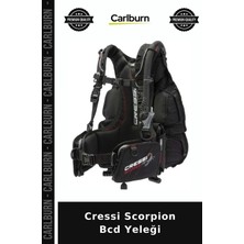 Carlburn Delux Serisi Cressi Scorpion Bcd Yeleği Sualtı Aracı Dalış Aleti Aksesuarlar