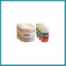 Bt Teknik Three Brand Vücut Kremi 100 ml Arnavut Kremi 2 Adet + Rus Merhemi 50 ml 3 Adet Bez
