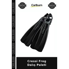 Carlburn Özel Üretim Cressi Frog Dalış Paleti Sporcu Eşyası Eğitim Aracı Deniz Gereci